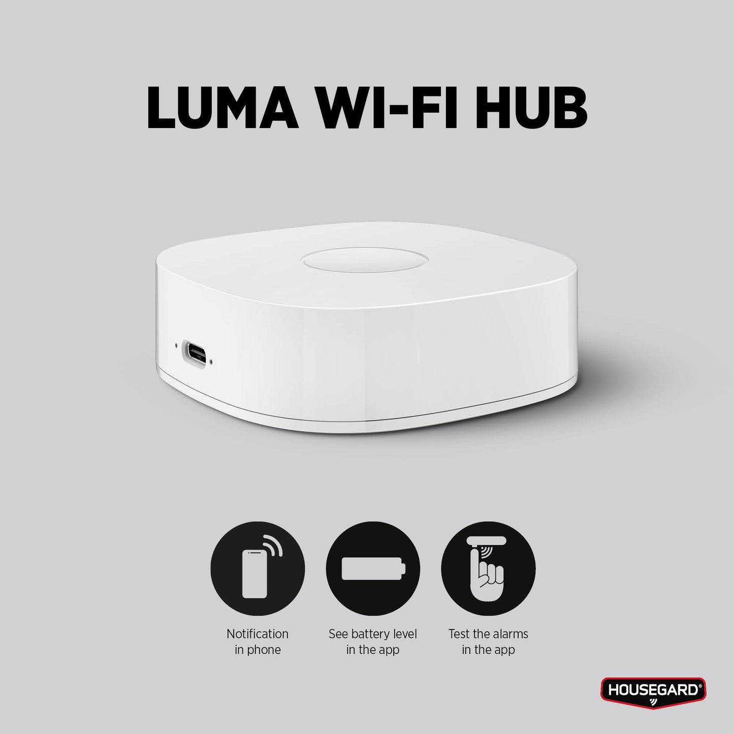 Luma Hub - Appstyrning av flera varnare