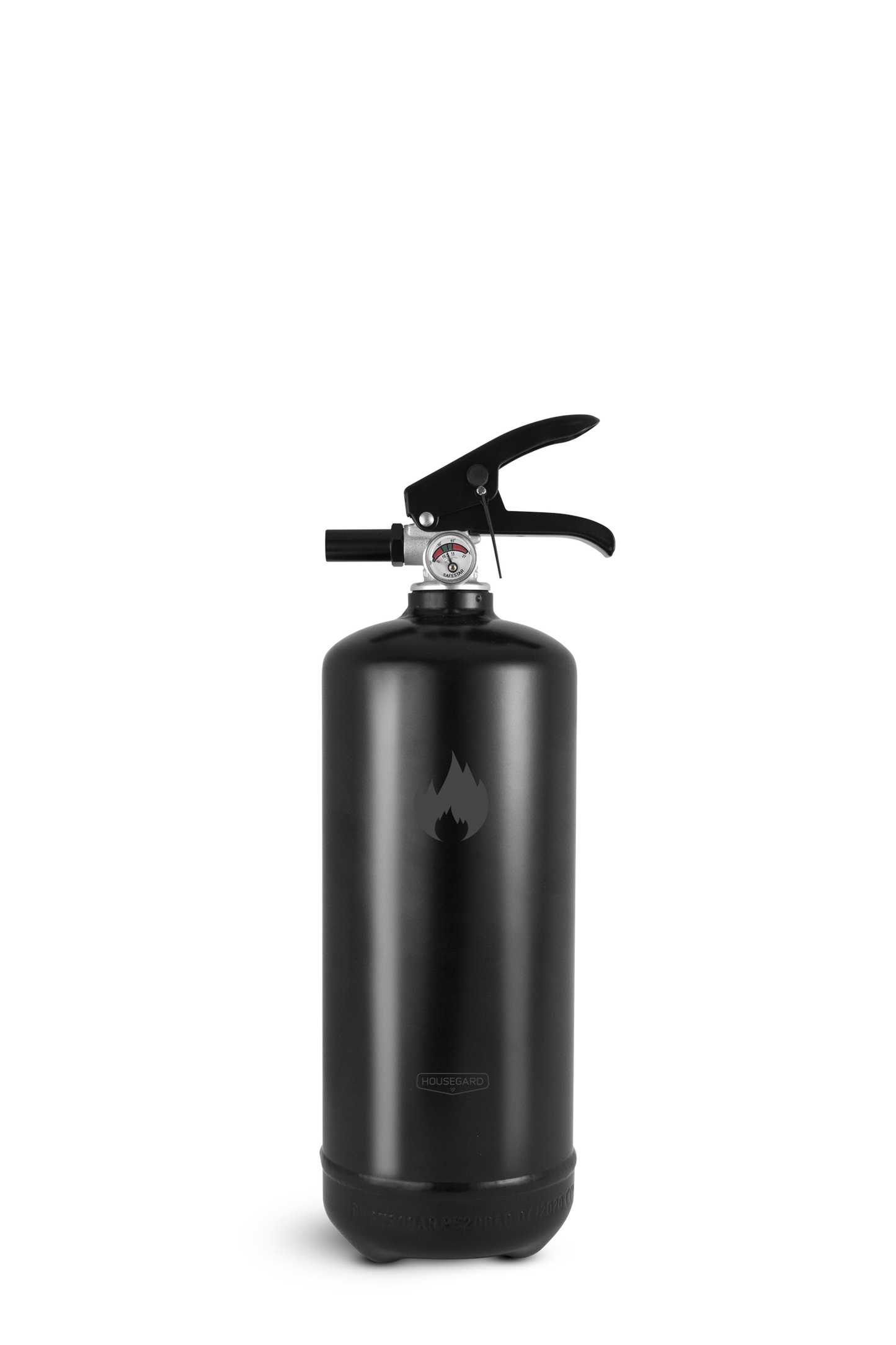 Stilren pulverbrandsläckare 2kg - Housegard design svart