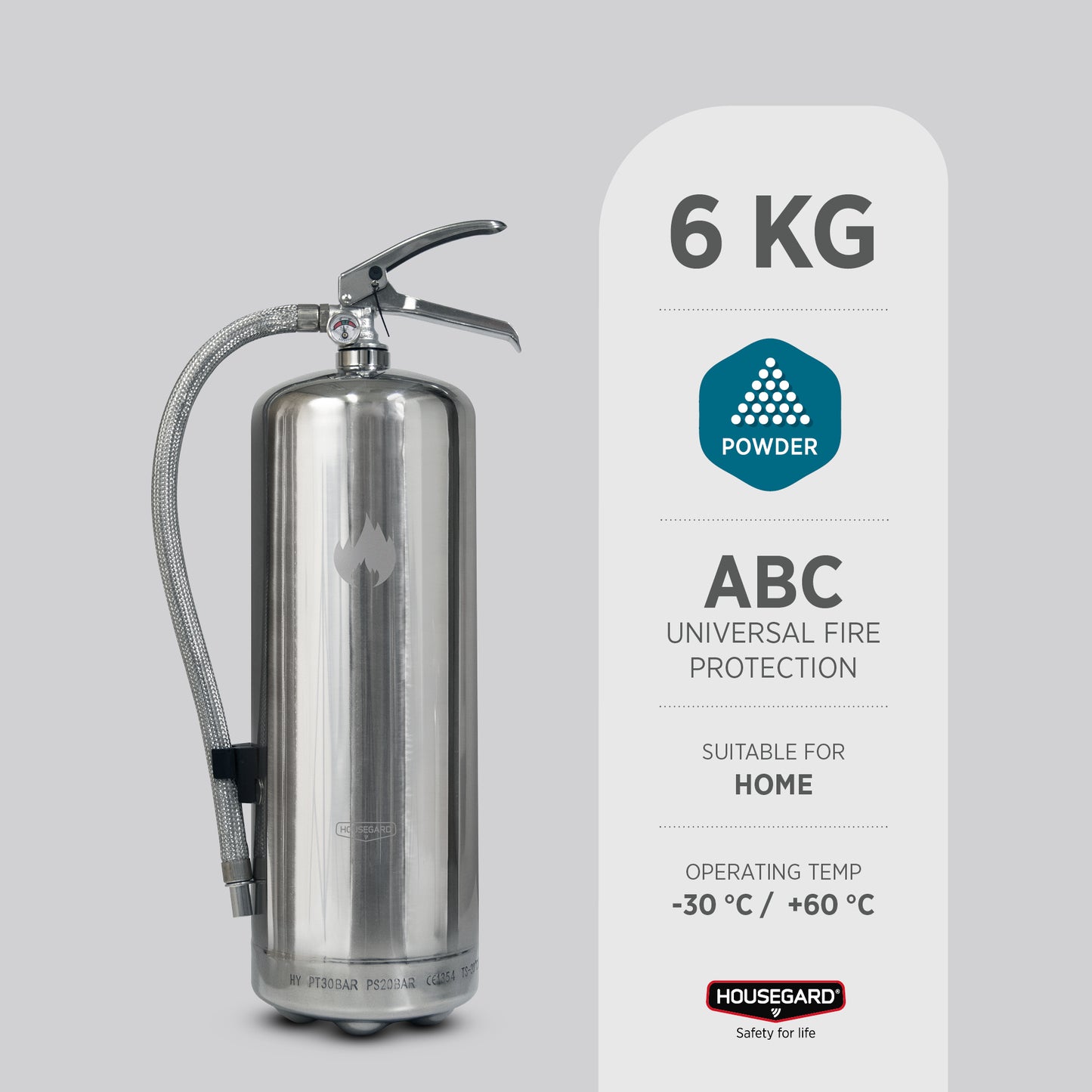 Pulversläckare 6kg 55A