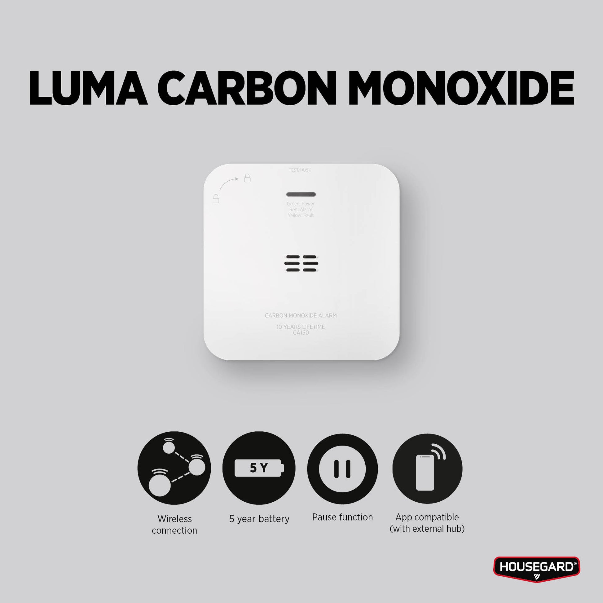 Luma kolmonoxidlarm - appstyrd