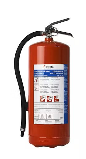 Presto PG6 – 6 kg Pulversläckare