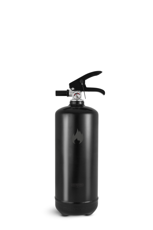 Stilren pulverbrandsläckare 2kg - Housegard design svart